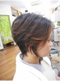 ショートボブ
