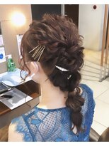 ヘアーウィーヴ 佐倉店(hair Weve) ふわモテ/編みおろしヘアアレンジ