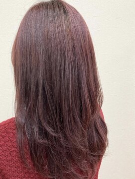ウェーヴ アズシュガー 浜松佐藤店(wave as sugar) 〈wave佐藤店〉赤みブラウンレイヤースタイル