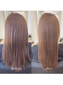 『髪質改善』ストレートエステ（縮毛矯正）（リタッチ可）