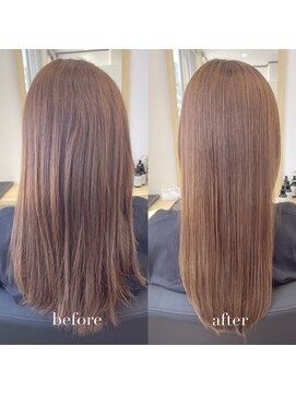 リアン 四条大宮店(Lien) 『髪質改善』ストレートエステ（縮毛矯正）（リタッチ可）