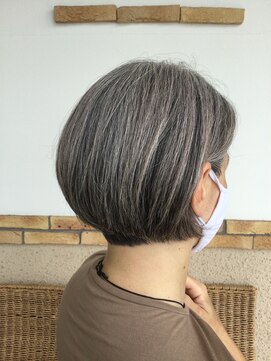 トップヘアー 本店(TOP HAIR) グレイヘアースッキリ/30代40代50代/倉敷