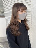 赤み除去グレージュカラー