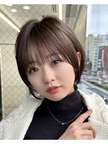 アマトウキョウ 表参道(AMA TOKYO) ウザバング　小顔補正立体カット　こなれヘア　おおばたける 