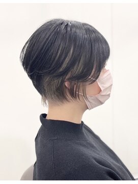 サウンドヘアデザイン(sound hair design) ツートーンカラーのコンパクトショート☆