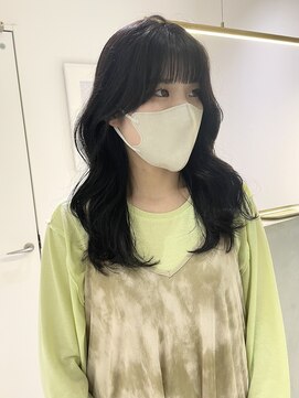 ヨーク(YOKE) 【 YOKE 】ミディアムレイヤー小顔韓国顔まわり