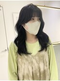 【 YOKE 】ミディアムレイヤー小顔韓国顔まわり