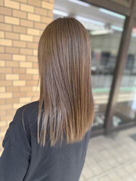 ヘアーサロン カラー 色彩店(COLOR) グレージュカラー