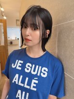 サンドシーン(sand scene)&nbsp;20代30代40代丸みショートボブマッシュ前下がりレイヤー