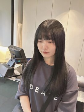 インデックスヘアー 錦糸町店(in'dex hair) 黒髪ストレート