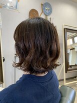 湊(minato)&nbsp;外ハネゆるふわボブ