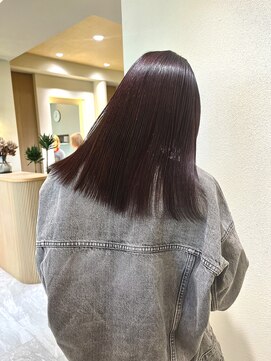 ウインナーヴィジョン 栄 久屋大通店(WINNER VISION) ディープラベンダーブラウン