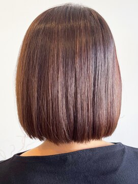 レポヘアー(Repos hair) 20代30代40代大人可愛い髪質改善カラーアッシュブラウン艶感