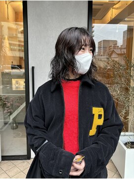 ベンジー 薬院大通店(benji) ミディアムパーマ