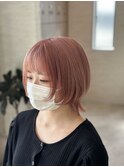 淡い春ピンク