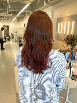 シダ(sida SAIIN) 【西村】20代30代髪質改善チェリーレッド