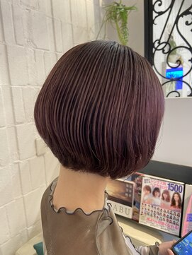 アミックス ヘアワークス 山口店(AMIX hair works) モーヴカラー