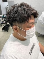 リット×ベリエ(Lit.×belier)&nbsp;メンズパーマ波巻きパーマツイストスパイラルパーマ30代鹿児島