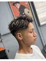 バーバーショップライズ 2nd(barber shop RAIzE)&nbsp;七三メッシュツイスト