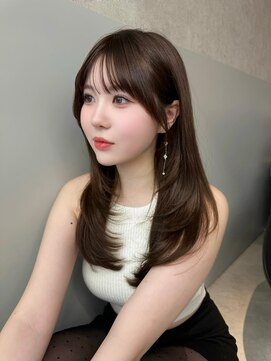 ロンドウル 熊本(Lond ulu) 韓国ヘア/ブリーチなし/顔周りカット/レイヤーカット/