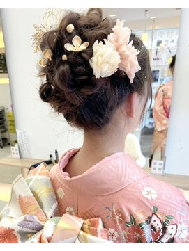 ジーウィズヘアー(G-with hair) 成人式アップ