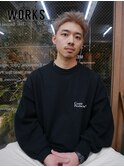 メンズブリーチカラーショート