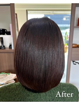 ヘアルームブル(Hair Room Bull) 丸みボブスタイル