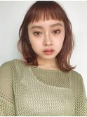 暖色カラー/赤髪/髪質改善トリートメント/清澄白河/錦糸町