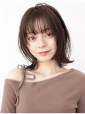 20代30代切りっぱなしボブ/髪質改善ボブ/顔周りレイヤーカット