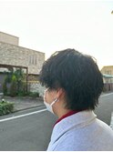 ショートウルフパーマ