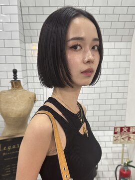 レガーレ(Legare) シンプル美しいタッセルボブ/切りっぱなし/ストレートパーマ