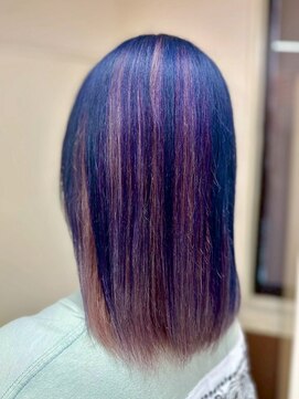 エターナルバイマティーナ(Eternal by MATINA) 【バイカラー/くすみブルー/ピンクベージュ】池袋美容室