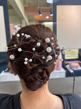 ヘッドショップパワープラス 納涼祭ヘアセット