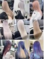 ジーニーホリエ(Geniee horie) ハイトーン、デザインカラーもダメージレスに。推しカラーもOK