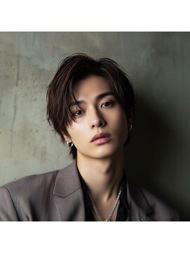 ロッソ ヘアアンドスパ 谷塚店(Rosso Hair&SPA) アップバング/ウルフ/センターパート