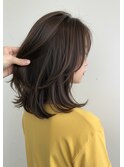 レイヤー艶髪ベージュ