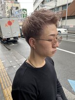 アヴァンス 難波店(AVANCE.)&nbsp;【松元担当】ピンクを混ぜた柔らかいミルクティベージュ