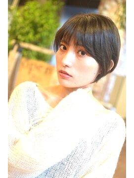 マービー 南浦和(mavie) mavie 重たく見えないダークトーンショートスタイル☆