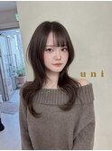 韓国レイヤーカット
