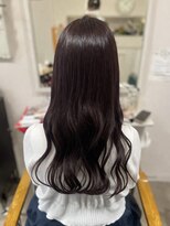 トレパルッキエーレ(tre parrucchiere)&nbsp;［-tre-］ブリーチなしWカラー×ラベンダーピンク