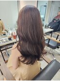こっくりブラウン　10代20代30代大人可愛い髪質改善大人キレイ