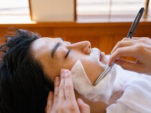 ヘアーズ ゼノン ルクアイーレ店(HAIR'S ZENON)の雰囲気（カットなしでも◎ 理容室ならではの本格シェービングで清潔感UP）
