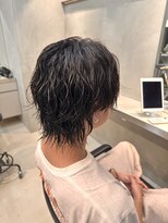 エムクール(M,cooL)&nbsp;ゆる波巻きウルフ/波巻きパーマ/メンズウルフ