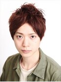 さりげないダウンバングで清潔感にこだわり