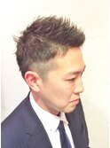 モヒカン風ビジネスカジュアル【オムヘアーセカンド】