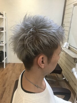 フィックスヘアー なんば(FIX-hair) スパイシーホワイトアッシュ/ブルーシルバー/アッシュグレージュ