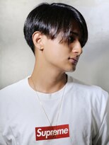 リップス 表参道店(LIPPS)&nbsp;サイドパートショートソフトツーブロックトランクスヘア