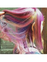 レイブ アクション アンド ヘアー 北千住店(rave Action and Hair)&nbsp;マニパニスゥイートカラー