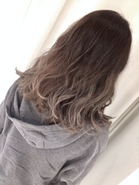 エイトタマプラ たまプラーザ店(EIGHT tamapla) 【EIGHTたまプラ】デザインカラー_切りっぱなしボブ