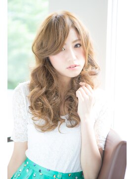 モッズヘア 足利(mod'hair) 【mod's hair　足利】小顔見せ☆ハイトーン×透明感ロング